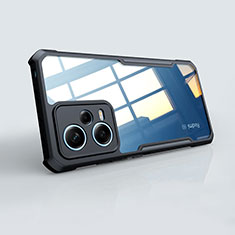 Ultra-thin Transparent TPU Soft Case T04 for Xiaomi Redmi Note 12 5G Black