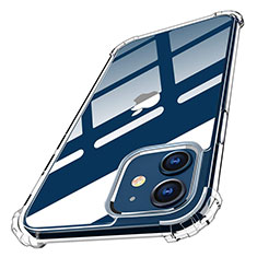 Ultra-thin Transparent TPU Soft Case T05 for Apple iPhone 12 Mini Clear