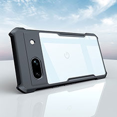 Ultra-thin Transparent TPU Soft Case T05 for Google Pixel 7a 5G Black