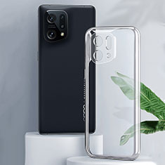 Ultra-thin Transparent TPU Soft Case T05 for Oppo Find X5 Pro 5G Clear