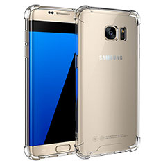 Ultra-thin Transparent TPU Soft Case T05 for Samsung Galaxy S7 Edge G935F Clear