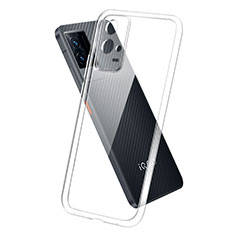 Ultra-thin Transparent TPU Soft Case T05 for Vivo iQOO 8 Pro 5G Clear