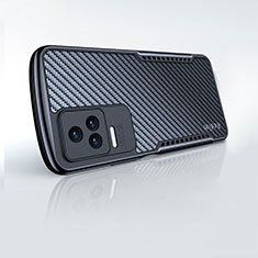 Ultra-thin Transparent TPU Soft Case T05 for Xiaomi Poco F4 5G Black