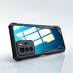 Ultra-thin Transparent TPU Soft Case T05 for Xiaomi Poco X3 GT 5G Black