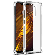 Ultra-thin Transparent TPU Soft Case T05 for Xiaomi Pocophone F1 Clear