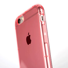 Ultra-thin Transparent TPU Soft Case T06 for Apple iPhone 6 Plus Pink