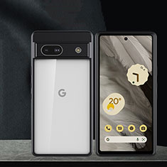 Ultra-thin Transparent TPU Soft Case T06 for Google Pixel 7a 5G Black