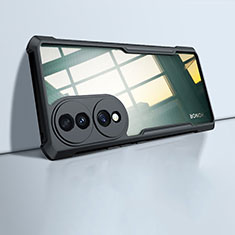 Ultra-thin Transparent TPU Soft Case T06 for Huawei Honor X7b Black