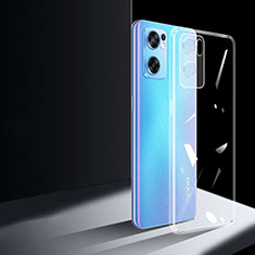 Ultra-thin Transparent TPU Soft Case T06 for Oppo Reno7 SE 5G Clear