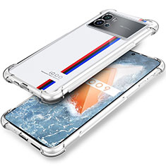 Ultra-thin Transparent TPU Soft Case T06 for Vivo iQOO 9 5G Clear