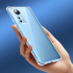 Ultra-thin Transparent TPU Soft Case T06 for Xiaomi Mi 12T 5G Clear