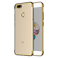 Ultra-thin Transparent TPU Soft Case T06 for Xiaomi Mi 5X Gold