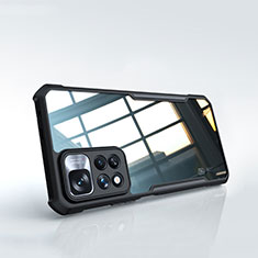 Ultra-thin Transparent TPU Soft Case T06 for Xiaomi Redmi Note 11 Pro+ Plus 5G Black