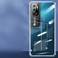 Ultra-thin Transparent TPU Soft Case T06 for Xiaomi Redmi Note 11 SE 5G Clear