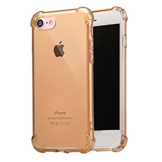 Ultra-thin Transparent TPU Soft Case T07 for Apple iPhone 8 Gold