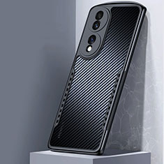 Ultra-thin Transparent TPU Soft Case T07 for Huawei Honor X7b Black