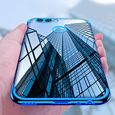 Ultra-thin Transparent TPU Soft Case T07 for Huawei Nova 2 Blue