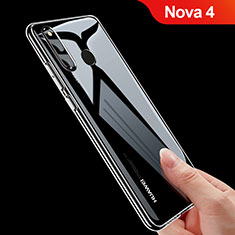 Ultra-thin Transparent TPU Soft Case T07 for Huawei Nova 4 Clear