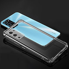 Ultra-thin Transparent TPU Soft Case T07 for Oppo A56 5G Clear