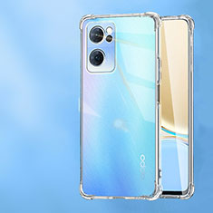 Ultra-thin Transparent TPU Soft Case T07 for Oppo Reno7 5G Clear