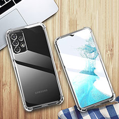 Ultra-thin Transparent TPU Soft Case T07 for Samsung Galaxy A23 4G Clear