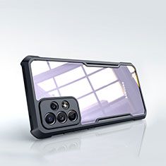 Ultra-thin Transparent TPU Soft Case T07 for Samsung Galaxy A52 4G Black
