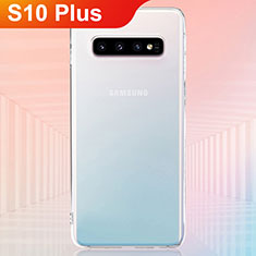 Ultra-thin Transparent TPU Soft Case T07 for Samsung Galaxy S10 Plus Clear