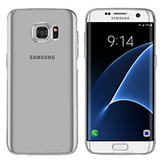 Ultra-thin Transparent TPU Soft Case T07 for Samsung Galaxy S7 Edge G935F Gray