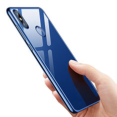 Ultra-thin Transparent TPU Soft Case T07 for Xiaomi Mi 8 SE Blue