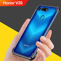 Ultra-thin Transparent TPU Soft Case T08 for Huawei Honor View 20 Black