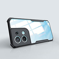 Ultra-thin Transparent TPU Soft Case T08 for Oppo Reno9 Pro+ Plus 5G Black