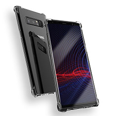 Ultra-thin Transparent TPU Soft Case T08 for Samsung Galaxy Note 8 Duos N950F Clear