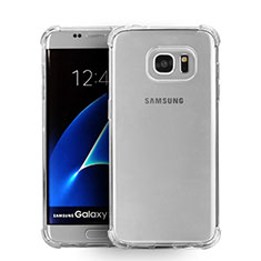 Ultra-thin Transparent TPU Soft Case T08 for Samsung Galaxy S7 Edge G935F Clear