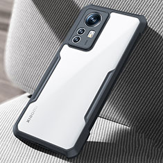 Ultra-thin Transparent TPU Soft Case T08 for Xiaomi Mi 12 5G Black