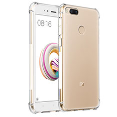 Ultra-thin Transparent TPU Soft Case T08 for Xiaomi Mi 5X Clear