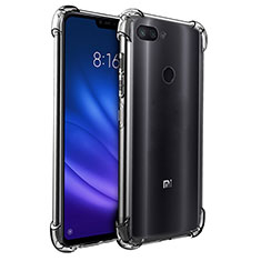 Ultra-thin Transparent TPU Soft Case T08 for Xiaomi Mi 8 Lite Clear