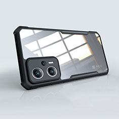 Ultra-thin Transparent TPU Soft Case T08 for Xiaomi Redmi K50i 5G Black