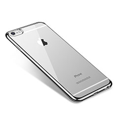 Ultra-thin Transparent TPU Soft Case T09 for Apple iPhone 6 Plus Silver