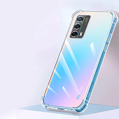 Ultra-thin Transparent TPU Soft Case T09 for Oppo K9 5G Clear