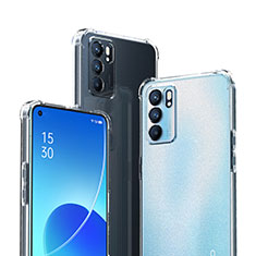 Ultra-thin Transparent TPU Soft Case T09 for Oppo Reno6 5G Clear