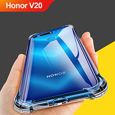 Ultra-thin Transparent TPU Soft Case T10 for Huawei Honor V20 Clear