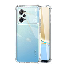 Ultra-thin Transparent TPU Soft Case T10 for Oppo K10 Pro 5G Clear