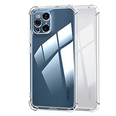 Ultra-thin Transparent TPU Soft Case T11 for Oppo Find X3 5G Clear