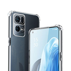 Ultra-thin Transparent TPU Soft Case T11 for Oppo Reno7 Pro 5G Clear