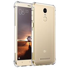 Ultra-thin Transparent TPU Soft Case T11 for Xiaomi Redmi Note 3 MediaTek Clear