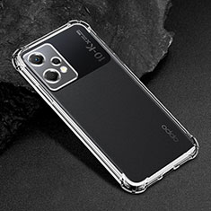 Ultra-thin Transparent TPU Soft Case T12 for Oppo K10X 5G Clear