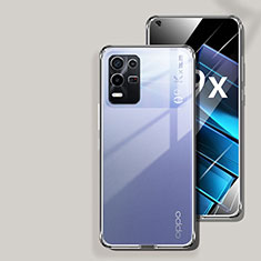 Ultra-thin Transparent TPU Soft Case T12 for Oppo K9X 5G Clear