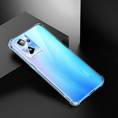 Ultra-thin Transparent TPU Soft Case T12 for Oppo Reno7 5G Clear