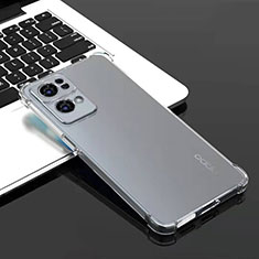 Ultra-thin Transparent TPU Soft Case T12 for Oppo Reno7 Pro 5G Clear
