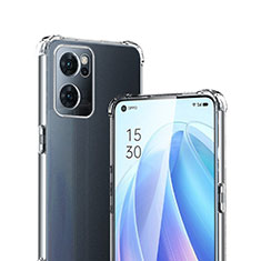 Ultra-thin Transparent TPU Soft Case T13 for Oppo Reno7 5G Clear